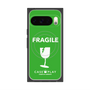 Premium Square Case with Pixelsnap［ FRAGILE - Green ］