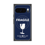 Premium Square Case with Pixelsnap［ FRAGILE - Navy ］