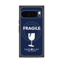 Premium Square Case with Pixelsnap［ FRAGILE - Navy ］