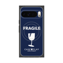Premium Square Case with Pixelsnap［ FRAGILE - Navy ］