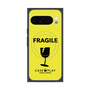 Premium Square Case with Pixelsnap［ FRAGILE - Yellow ］