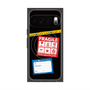 Premium Square Case with Pixelsnap［ FRAGILE Stickers - Black ］