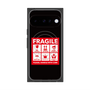 Premium Square Case with Pixelsnap［ FRAGILE Sticker - Black ］