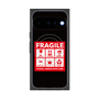 Premium Square Case with Pixelsnap［ FRAGILE Sticker - Black ］