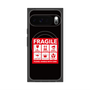 Premium Square Case with Pixelsnap［ FRAGILE Sticker - Black ］