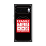 Premium Square Case with Pixelsnap［ FRAGILE Sticker - Black ］