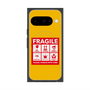 Premium Square Case with Pixelsnap［ FRAGILE Sticker - Yellow ］