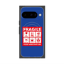 Premium Square Case with Pixelsnap［ FRAGILE Sticker - Blue ］