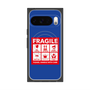 Premium Square Case with Pixelsnap［ FRAGILE Sticker - Blue ］