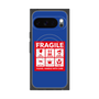 Premium Square Case with Pixelsnap［ FRAGILE Sticker - Blue ］