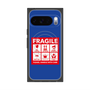 Premium Square Case with Pixelsnap［ FRAGILE Sticker - Blue ］