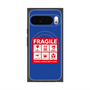 Premium Square Case with Pixelsnap［ FRAGILE Sticker - Blue ］