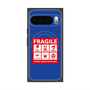 Premium Square Case with Pixelsnap［ FRAGILE Sticker - Blue ］