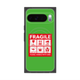 Premium Square Case with Pixelsnap［ FRAGILE Sticker - Green ］