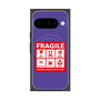 Premium Square Case with Pixelsnap［ FRAGILE Sticker - Purple ］