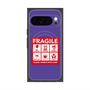 Premium Square Case with Pixelsnap［ FRAGILE Sticker - Purple ］