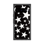 Premium Square Case with Pixelsnap［ Stars - Black ］