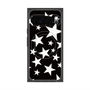 Premium Square Case with Pixelsnap［ Stars - Black ］