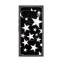 Premium Square Case with Pixelsnap［ Stars - Black ］