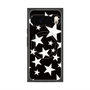 Premium Square Case with Pixelsnap［ Stars - Black ］