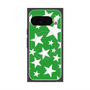 Premium Square Case with Pixelsnap［ Stars - Green ］