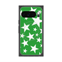Premium Square Case with Pixelsnap［ Stars - Green ］