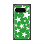 Premium Square Case with Pixelsnap［ Stars - Green ］