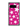 Premium Square Case with Pixelsnap［ Stars - Pink ］