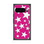 Premium Square Case with Pixelsnap［ Stars - Pink ］