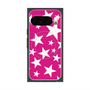 Premium Square Case with Pixelsnap［ Stars - Pink ］