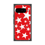 Premium Square Case with Pixelsnap［ Stars - Red ］