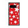 Premium Square Case with Pixelsnap［ Stars - Red ］