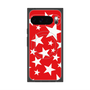 Premium Square Case with Pixelsnap［ Stars - Red ］