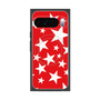 Premium Square Case with Pixelsnap［ Stars - Red ］