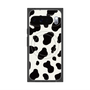 Premium Square Case with Pixelsnap［ Cow - White ］