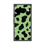 Premium Square Case with Pixelsnap［ Cow - Green ］
