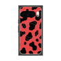 Premium Square Case with Pixelsnap［ Cow - Red ］