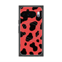 Premium Square Case with Pixelsnap［ Cow - Red ］