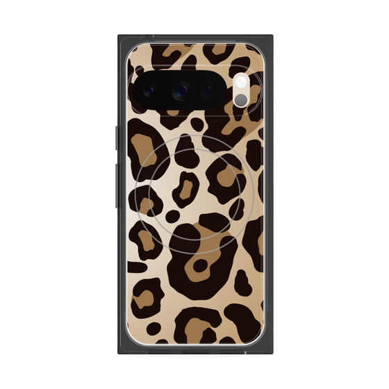 Premium Square Case with Pixelsnap［ Leopard - Yellow ］