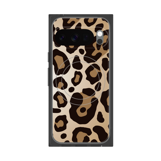 Premium Square Case with Pixelsnap［ Leopard - Yellow ］