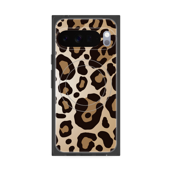 Premium Square Case with Pixelsnap［ Leopard - Yellow ］