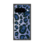 Premium Square Case with Pixelsnap［ Leopard - Blue ］