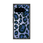 Premium Square Case with Pixelsnap［ Leopard - Blue ］