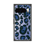 Premium Square Case with Pixelsnap［ Leopard - Blue ］