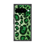 Premium Square Case with Pixelsnap［ Leopard - Green ］