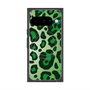 Premium Square Case with Pixelsnap［ Leopard - Green ］