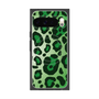 Premium Square Case with Pixelsnap［ Leopard - Green ］