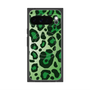 Premium Square Case with Pixelsnap［ Leopard - Green ］