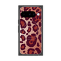 Premium Square Case with Pixelsnap［ Leopard - Red ］