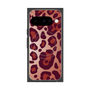 Premium Square Case with Pixelsnap［ Leopard - Red ］